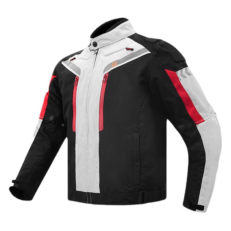 AFAK verano motocicleta ciclismo ropa reflectante transpirable de moda los hombres de malla de la motocicleta ropa impermeable