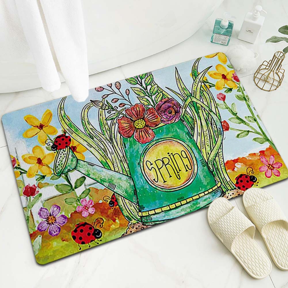 Bathroom Floor Mat, Highly Absorbent and Easy to Maintain, Diatomaceous Earth Mat, Non-Slip Mat for Toilet Entrance, Exclusively for Cross-Border Supply