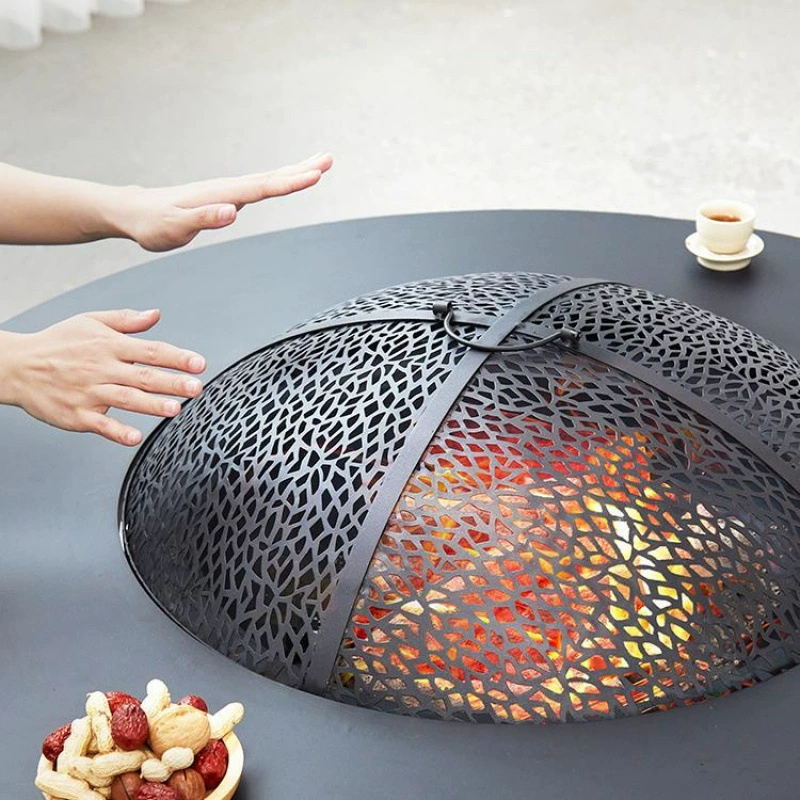 Набор для заваривания чая для домашнего использования, печь для обогрева стола для барбекю, печь для барбекю во дворе, новая модель для сжигания древесного угля в помещении.