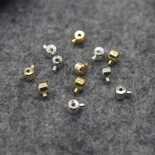 DIY Jewelry 18K Gold-Filled Color-Preserving Snap Buckle Handmade DIY Bracelet Ending Clip Wire Rope Fishing Line Positioning Buckle