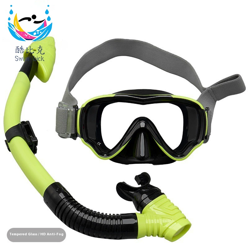 Детские очки для дайвинга и снорклинга, маска для снорклинга из силикона, унисекс, японские и корейские, для сухого дайвинга, трансграничные поставки