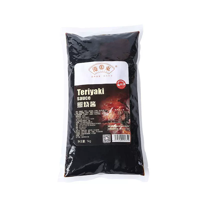 港东 照烧酱1kg袋装商用照烧汁烤肉炸鸡蘸酱手抓饼章鱼丸子调味汁