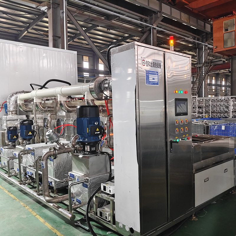 Step-By-Step Fixed-Point Spray Cleaning Machine New Energy Die-Cast Aluminum Motor Housing Chassis Valve Block Cleaning Equipment