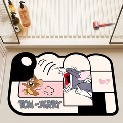 硅藻泥地墊卡通地墊浴室地墊吸水衛生間地墊玄關入戶門墊代發批發