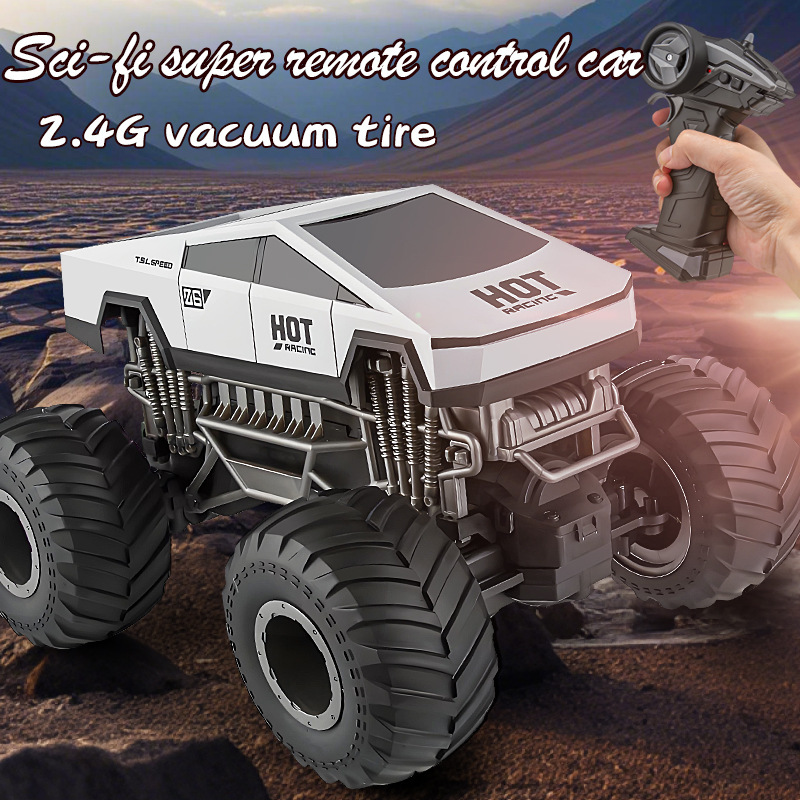 Cross-border Tesla Technology Off-road Big Pickup Truck Remote Control Car Drift Off-road Vehicle Boys Children Electric Toy Steam Cross-border Tesla Technology Off-road Big Pickup Truck Remote Control Car Drift Off-road Vehicle Boys Children Electric Toy Steam
