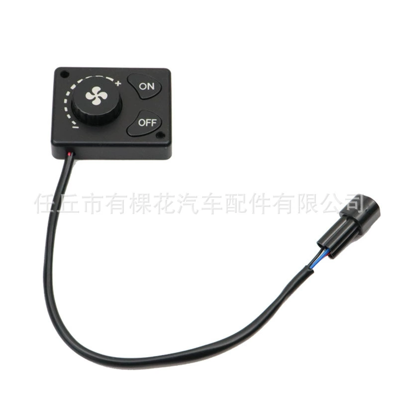 Переключатель управления отопителем стояночного типа, механический, треугольный, 12В/24В, автомобильные аксессуары