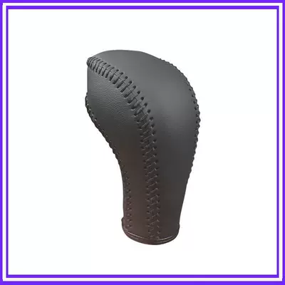 shift handle cover, gear – Sürətlər qutusu və əl tormozu başlıqları - 13-15-models-of-the-kaiyue-black-leather-with-black-stitching-genuine-leather