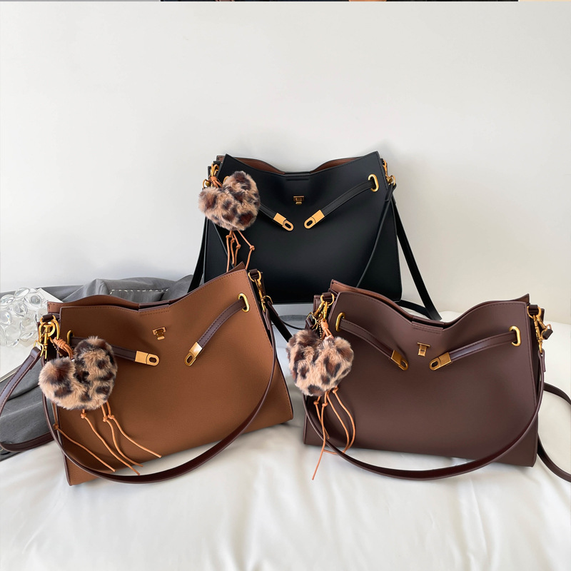 Vintage schoudertas voor dames met grote capaciteit_voghion.com