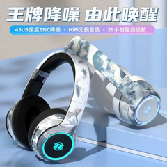 2025 プライベートモデル Bluetooth ヘッドセットヘッドマウントワイヤレスプラグインカードノイズリダクション e スポーツゲーム携帯電話コンピュータユニバーサルトレンド