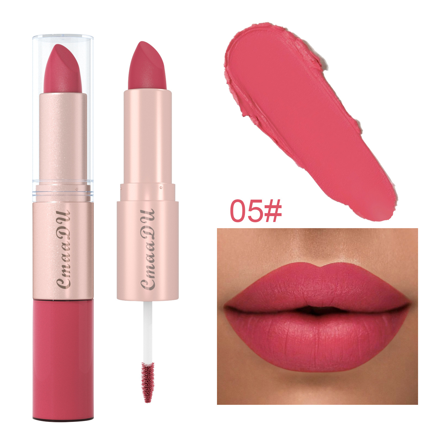 Casual Solid Color Plastic Lipstick display picture 1