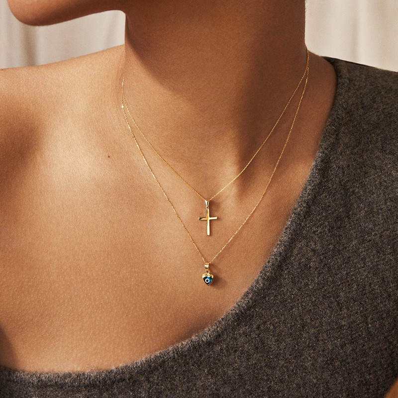 Fashion Heart Shape Copper Plating Pendant Necklace 1 Piece