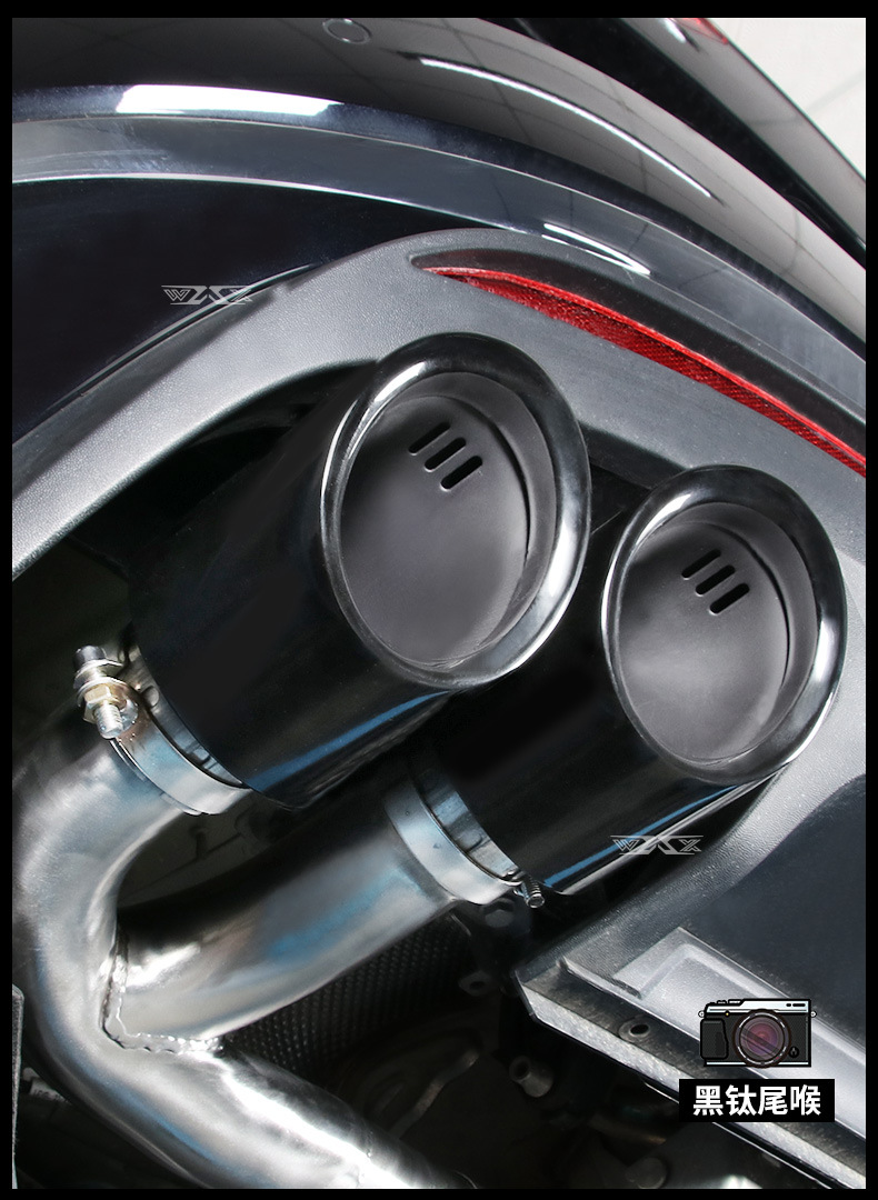 Suitable for Volkswagen Tiguan L Touang X Touareg Exhaust Pipe Modification Sound Wave Mid-tail Valve Explodes Street Running Sound