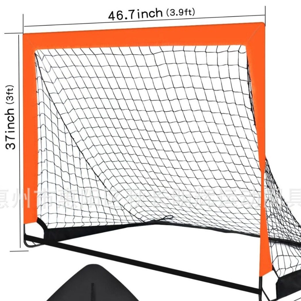 批发儿童便携式足球门户外沙滩足球门小足球门跨境专供4x3单个装