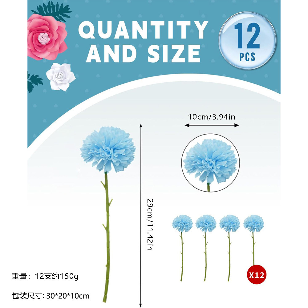 12 flores de simulación de flores de decoración de bodas del auditorio de decoración de cebollas de bola de camino de guía de flores falsas adornos de flores de simulación