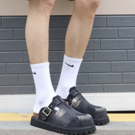 女式休闲单鞋;女式时装单鞋;厚底拖鞋