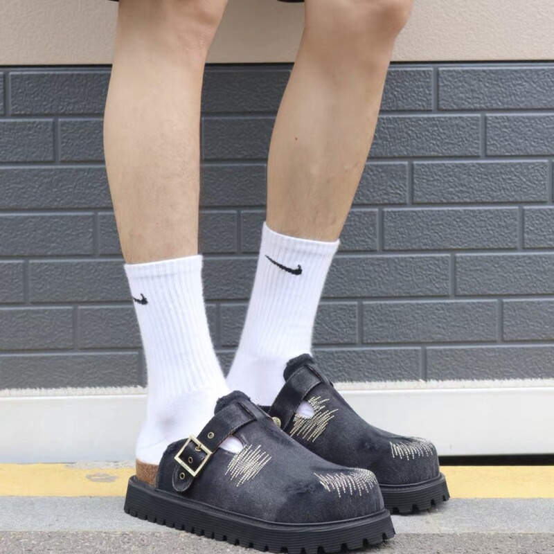 Casual Birkenstock Shoes Retro Old Toe-Toe Slippers 2025 New Outer Wear Slip-On Soft Sole Fashionable Flats Bottom Comfortable Casual Birkenstock Shoes Retro Old Toe-Toe Slippers 2025 New Outer Wear Slip-On Soft Sole Fashionable Flats Bottom Comfortable