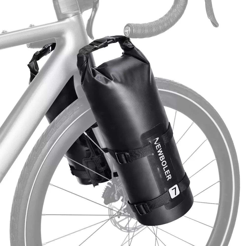 NEWBOLER自行车前叉防水包分体山地公路车防水挂包多功能行李包