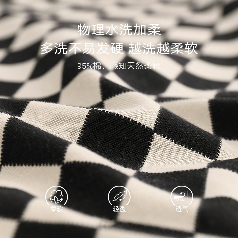 2023 nuevos pijamas de mujer de primavera y otoño 100% algodón de manga larga ropa para el hogar traje de talla grande para mujer