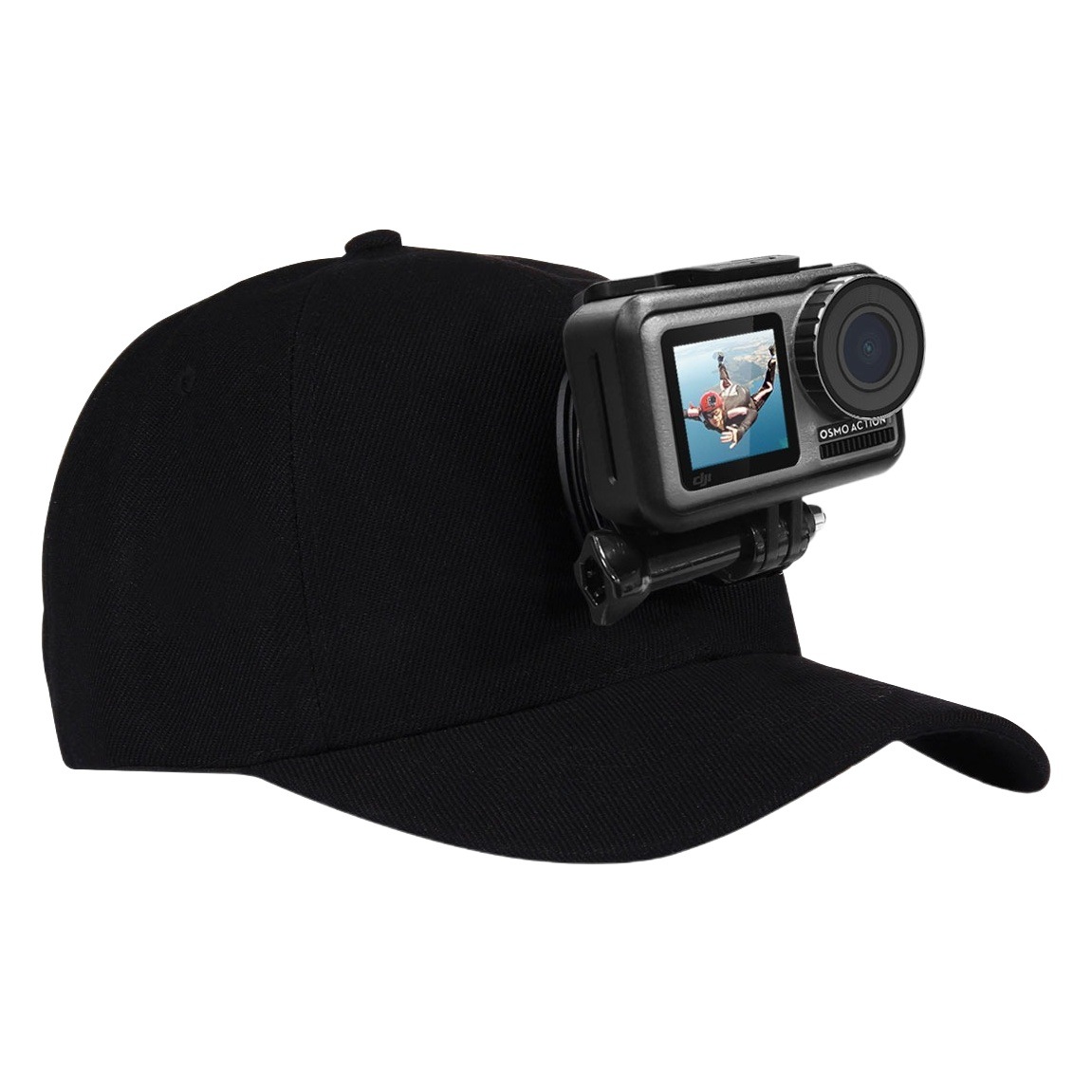 PULUZ Fat Cow DJI Osmo Acción accesorios Gopro accesorios Dajiang hat Free J-type seat