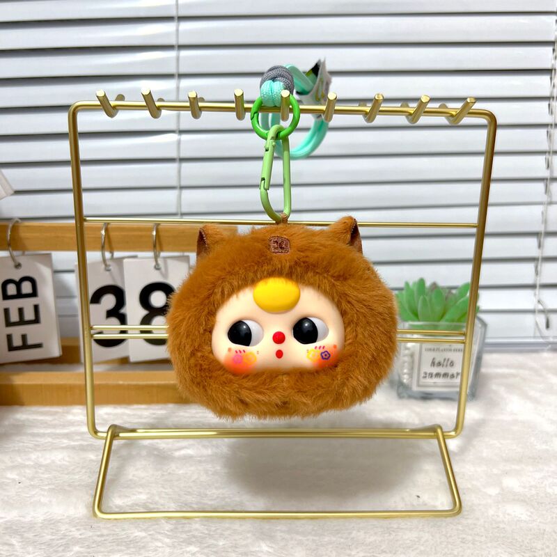 かわいいビニール人形 3 歳ペンダントバブルマートラブブぬいぐるみ人形バッグペンダントキーホルダー人形|undefined