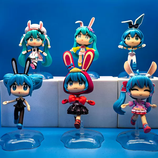 1 random rabbit ear Hatsune [6 shots are the whole set] OPP bag