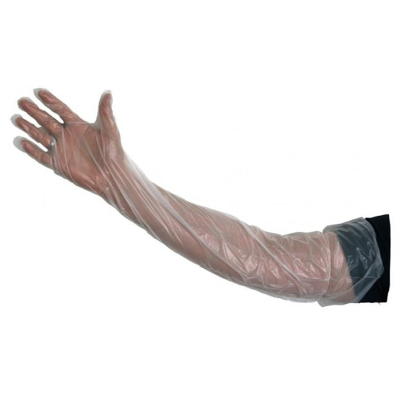 90厘米牛羊接生助产一次性兽用手套养殖用品长臂检查E透气加厚