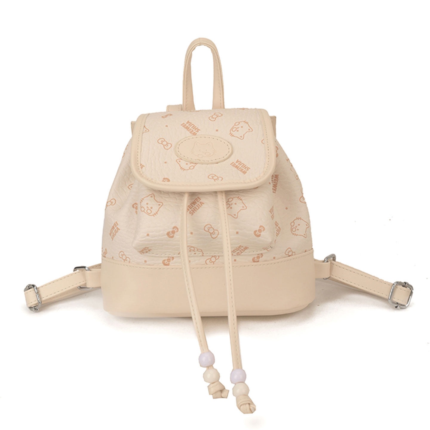 2026 mochila mini mochila de viaje mochila de impresión simple de moda joven adorable dulce nuevo estilo