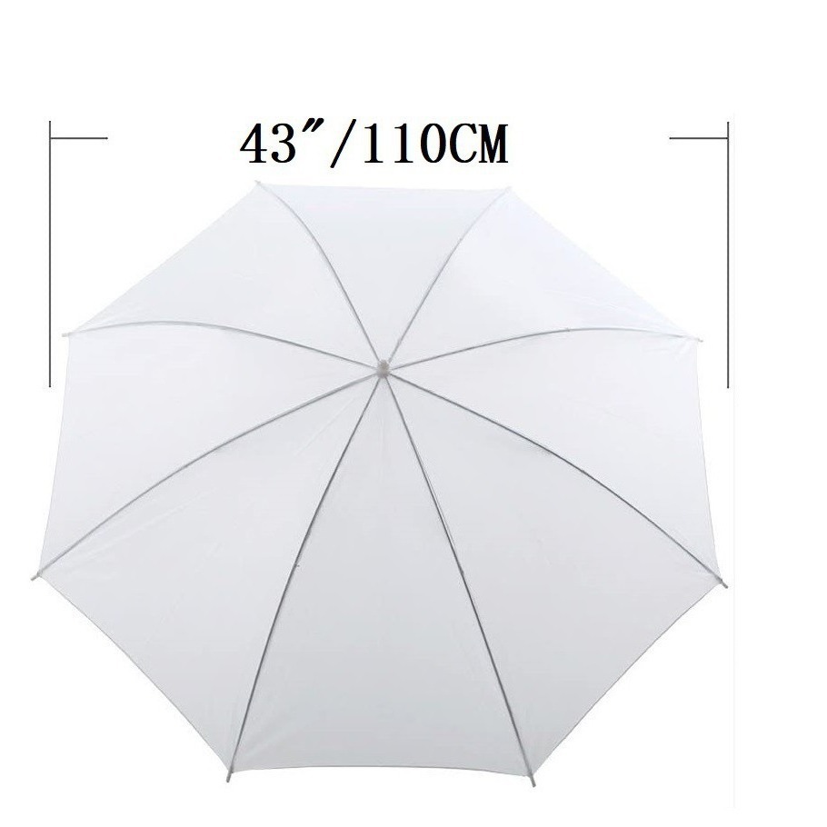 43寸摄影柔光伞，多尺寸可供