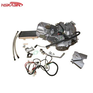 Zongshen W190CC ofroudu motosiklet mühərrik yığımı, yağ soyuducu ilə