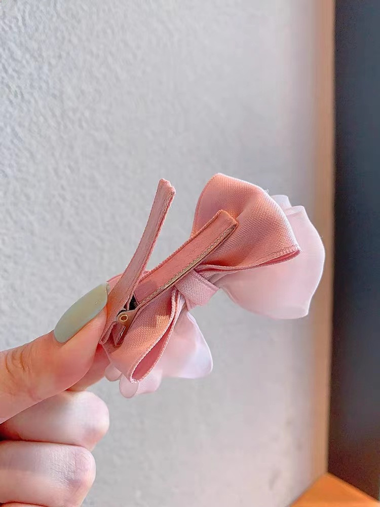 Kinder Haarnadel Kleines Mädchen Super Fee Bogen Paar Clip Baby Niedliche Prinzessin Haarnadel Haar Zubehör Mädchen Clip Kopfbedeckungen_voghion.com