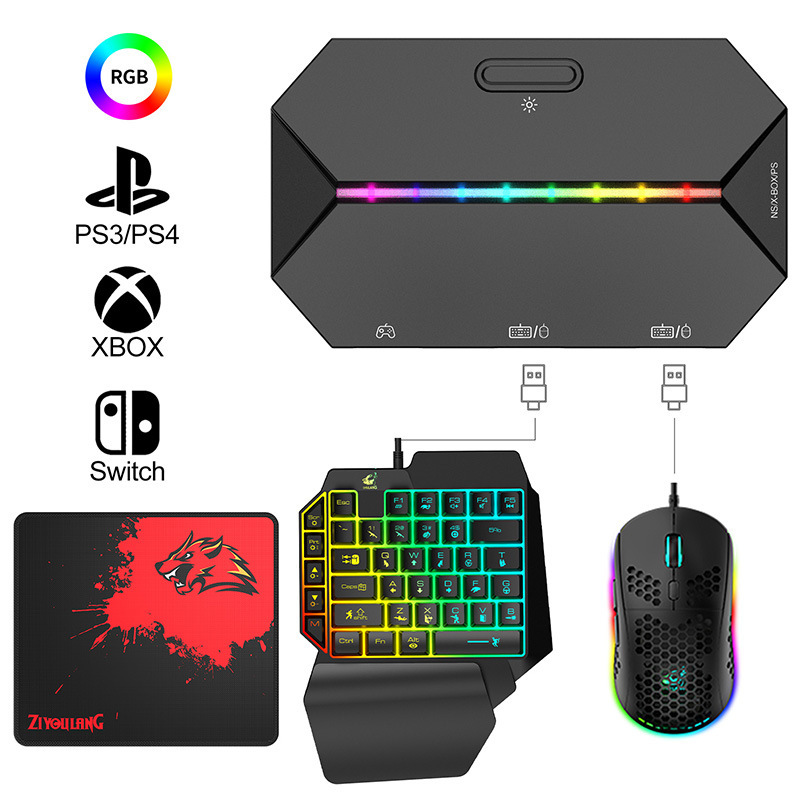 Free Wolf G6L Converter Switch Ps4 Console Game Controller to Keyboard and Mouse Converter Free Wolf G6L Converter Switch Ps4 Console Game Controller to Keyboard and Mouse Converter