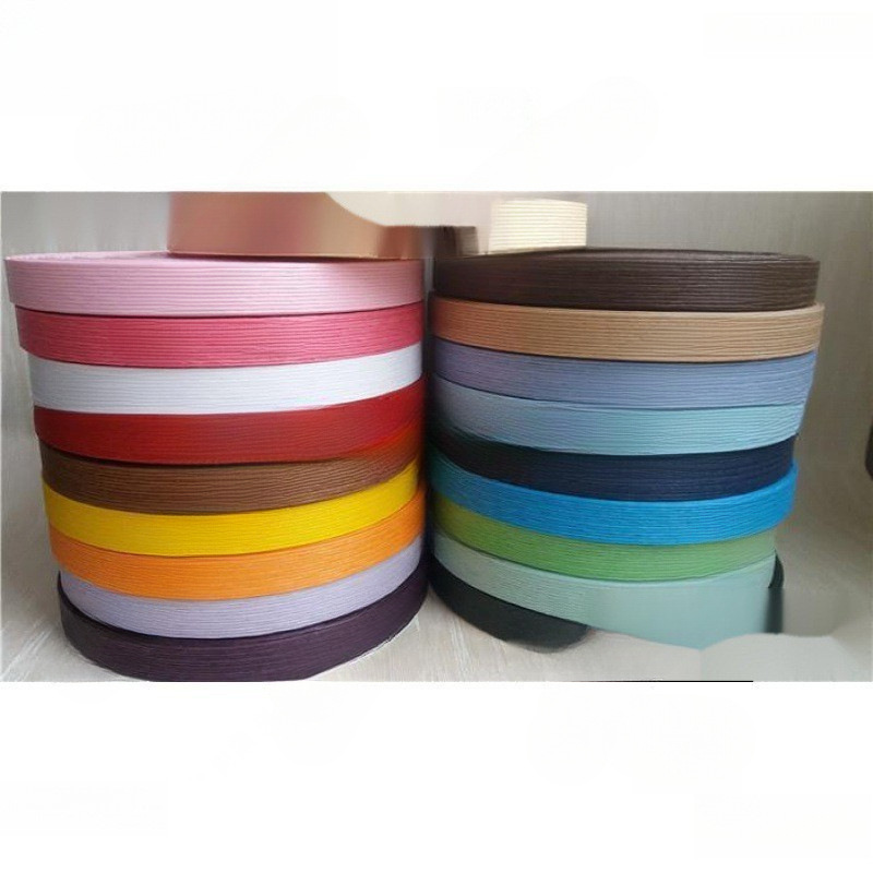 宽纸藤彩色纸绳出口日本纸藤纸绳编织手工制作材料米/卷