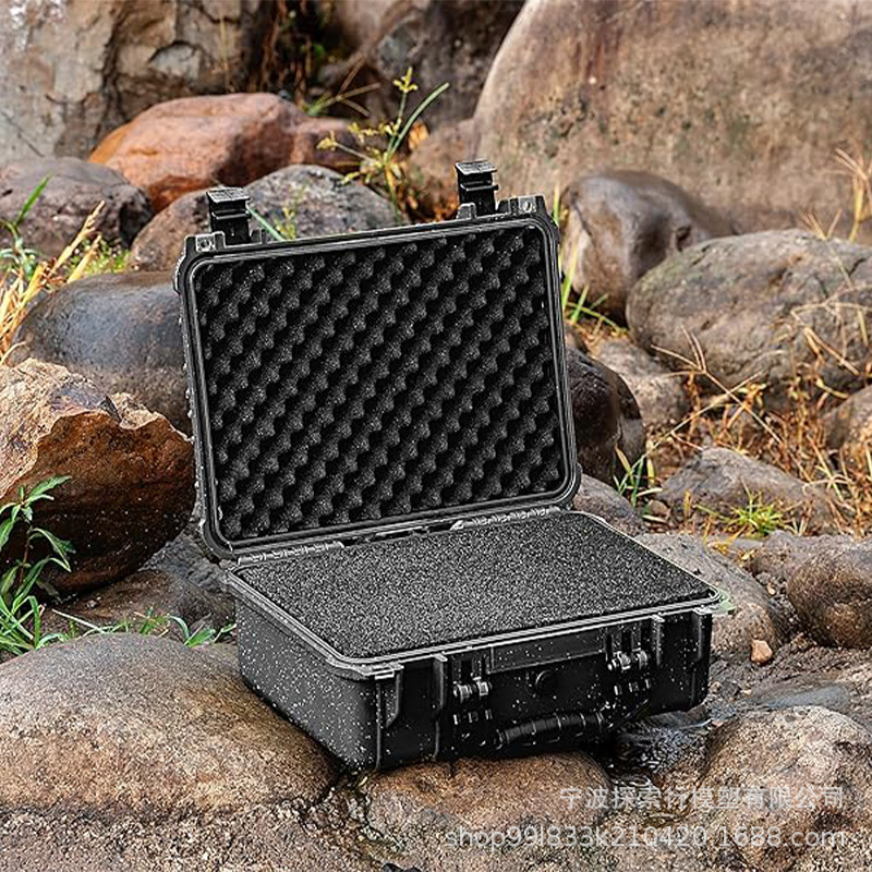 Hard-Shell Medium-Sized Tool Box, Portable Waterproof Case, Sponge Suitable for Drones, Cameras, Portable Equipment Hard-Shell Medium-Sized Tool Box, Portable Waterproof Case, Sponge Suitable for Drones, Cameras, Portable Equipment