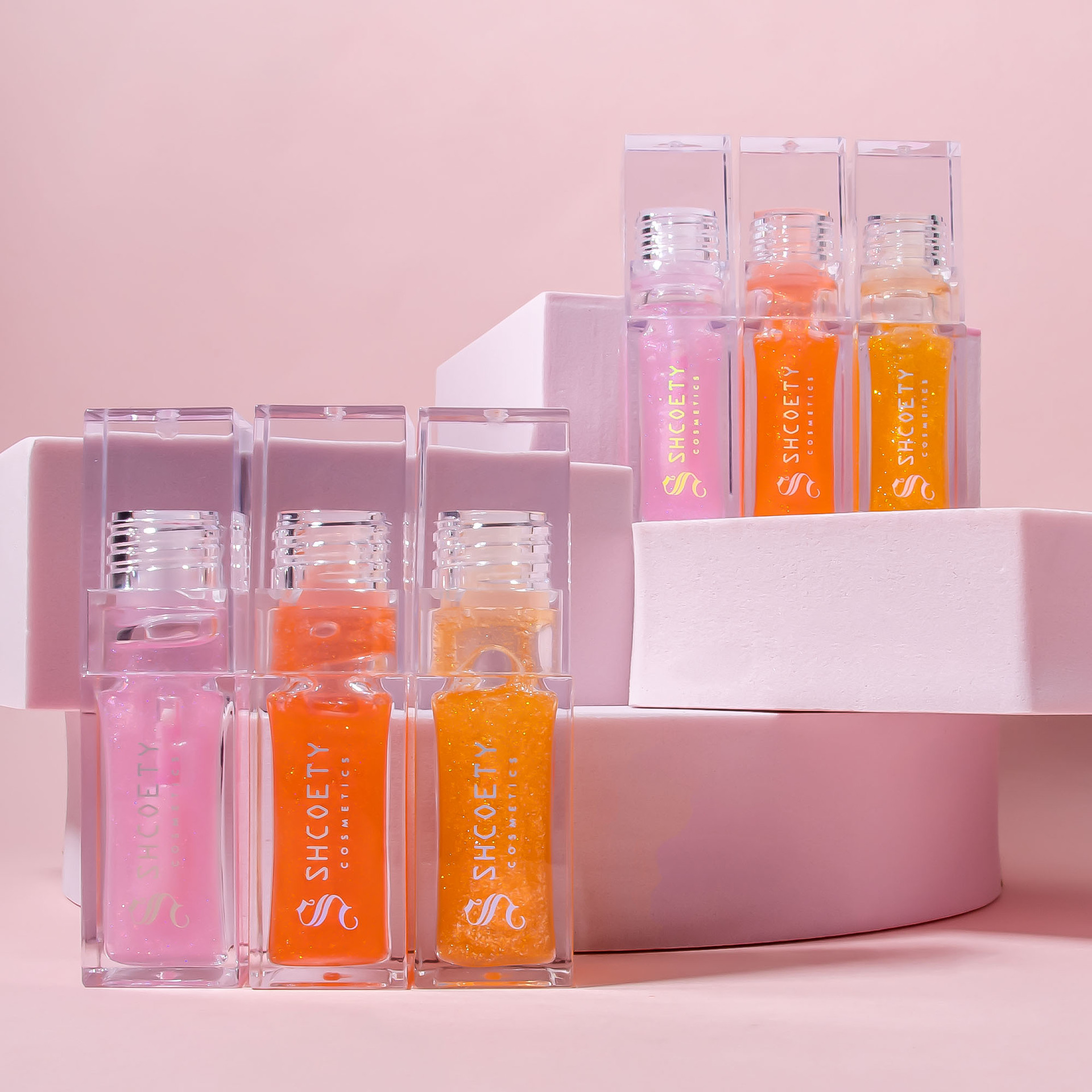 SHCOETY Cross-border Thermochromic Lip Oil Moisturizes and hydrates, easy to color, pearlescent fine shimmering color-changing lip gloss, and dudu Lip gloss undefined