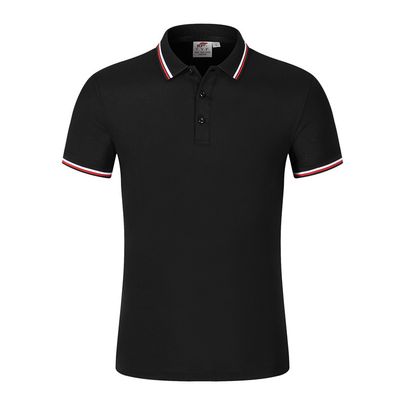 TYF1683#생동감 넘치는 블랙 스트립 면 60%, 속건성 섬유 40%