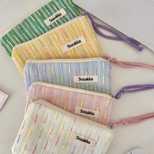 49292 可爱小款化妆包学生耳机口红收纳包随身便携小包女生补妆袋