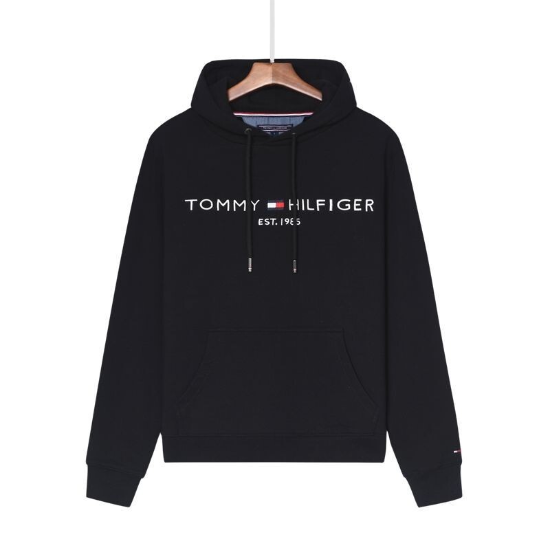 Autumn and Winter New Cross-Border Tommy Foreign Trade European and American Cardigan Embroidered Fashion Men's Loose Hoodie Sweatshirt Jacket Autumn and Winter New Cross-Border Tommy Foreign Trade European and American Cardigan Embroidered Fashion Men's Loose Hoodie Sweatshirt Jacket