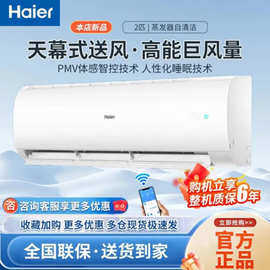 Haier/海尔 KFR-50GW/24PAA81U1 空调家用2匹新一级变频冷暖挂机