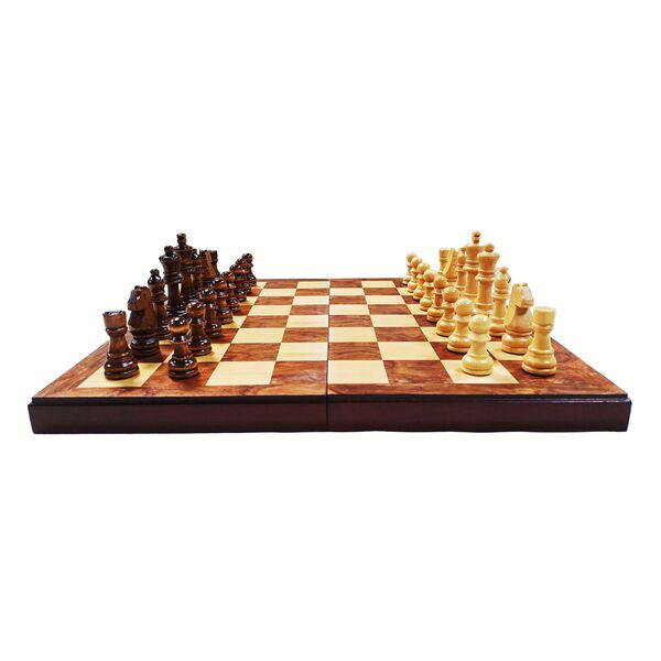 Wooden chess