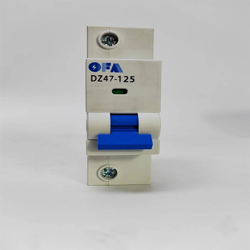 OFA 欧凡厂家直销 新款NC小型断路器6KA125A空开短路过载保护1P