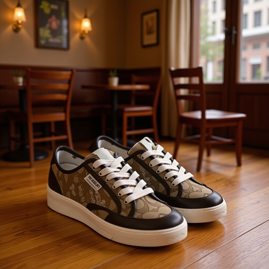 새로운 두꺼운 밑창 레이스 업 컬러 매칭 C 자형 천 캐주얼 다목적 플랫 단독 신발 여성 신발 통기성 영국 스타일