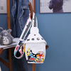 Cartoon children's chest bag suitable for men and women, shopping bag, shoulder bag, belt bag, internet celebrity, Korean style