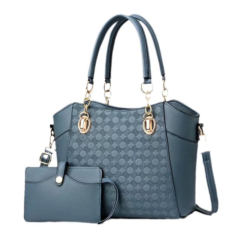 Bolso de mujer de comercio exterior 2023 otoño e invierno nuevo bolso de gran capacidad europeo y americano bolso de mensajero de hombro de moda para mujer