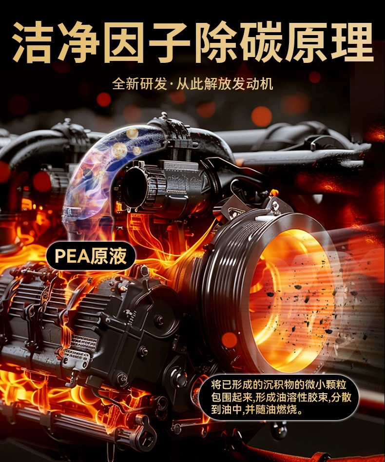 Kunlun Journey Fuel Booster gasoline additive, car catalytic converter cleaner, oil system carbon deposit remover, powerful performance