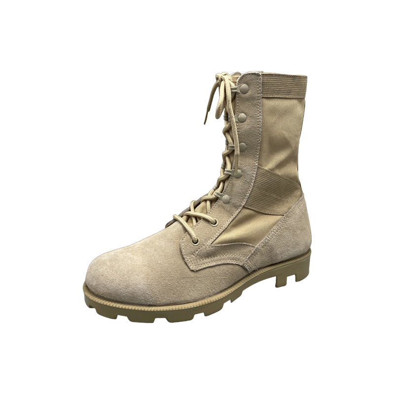 Botas tácticas transpirables de gran tamaño transfronterizas, senderismo al aire libre, botas de combate de entrenamiento resistentes al desgaste, botas militares altas de verano para hombres al por mayor