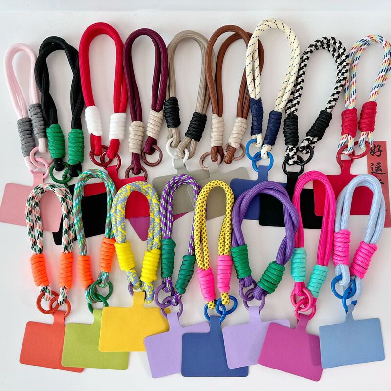Mobile phone wrist strap outdoor bold sling water Cup strap anti-lost drop-resistant mobile phone gasket lanyard