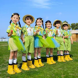 儿童表演服;校服定制;迷彩服