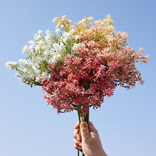 4枝手札星辰石粟花L447 仿真花家居装饰婚庆花束配材花卉花艺