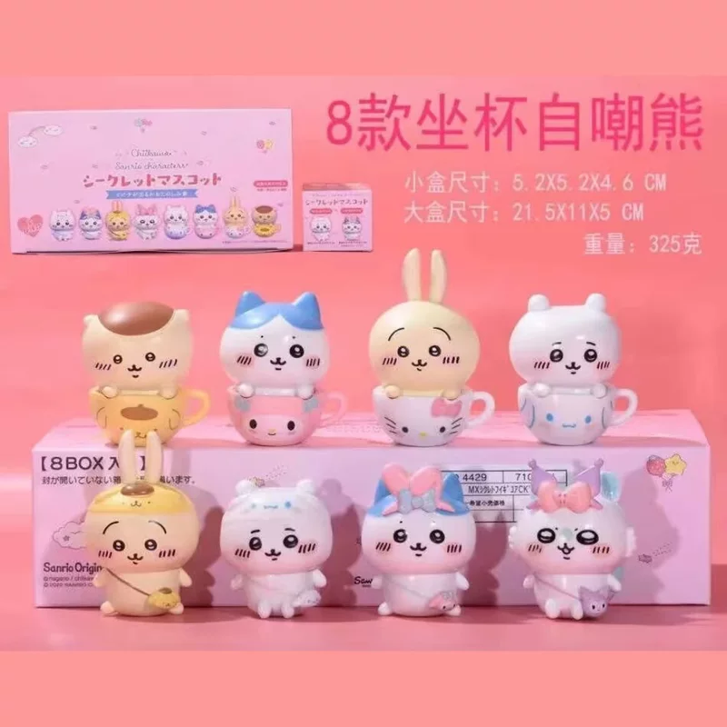 8 самоуничижительных мишек, модели совместного бренда Sanrio, Jiikawa, Melody, пудинг-собачьи фигуры, украшения, куклы и яйца