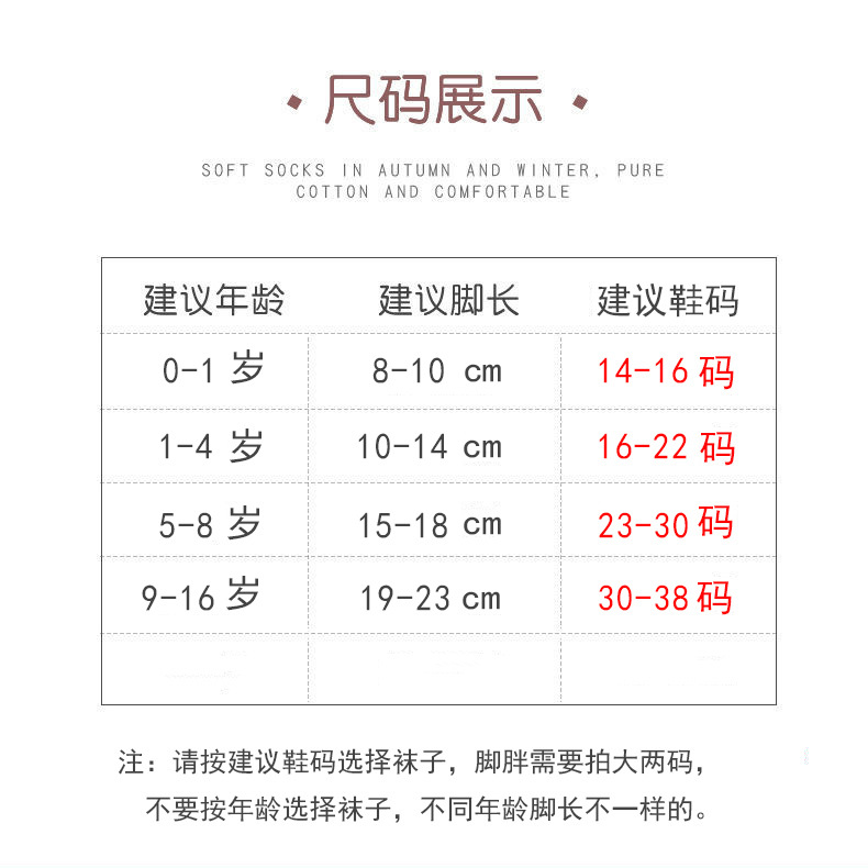 新款平板尺码表